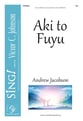 Aki to Fuyu SA choral sheet music cover